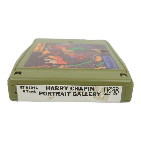 Harry Chapin Portrait Gallery 8 Track Stereo Tape Cartridge Elektra Records 1975 - Picture 3 of 13
